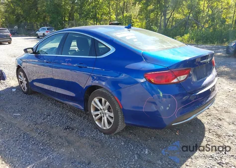 2015 Chrysler 200 Limited from USA, damaged, VIN 1C3CCCAB3FN718163